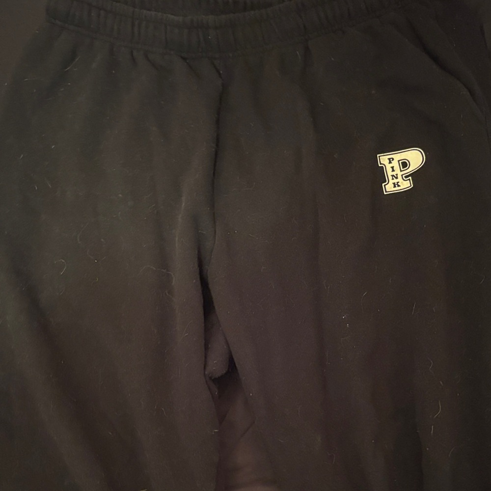 PINK Victoria's Secret Kids Black Joggers